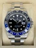 2018 Rolex GMT-Master II "Batman" 40mm 116710BLNR Oyster
