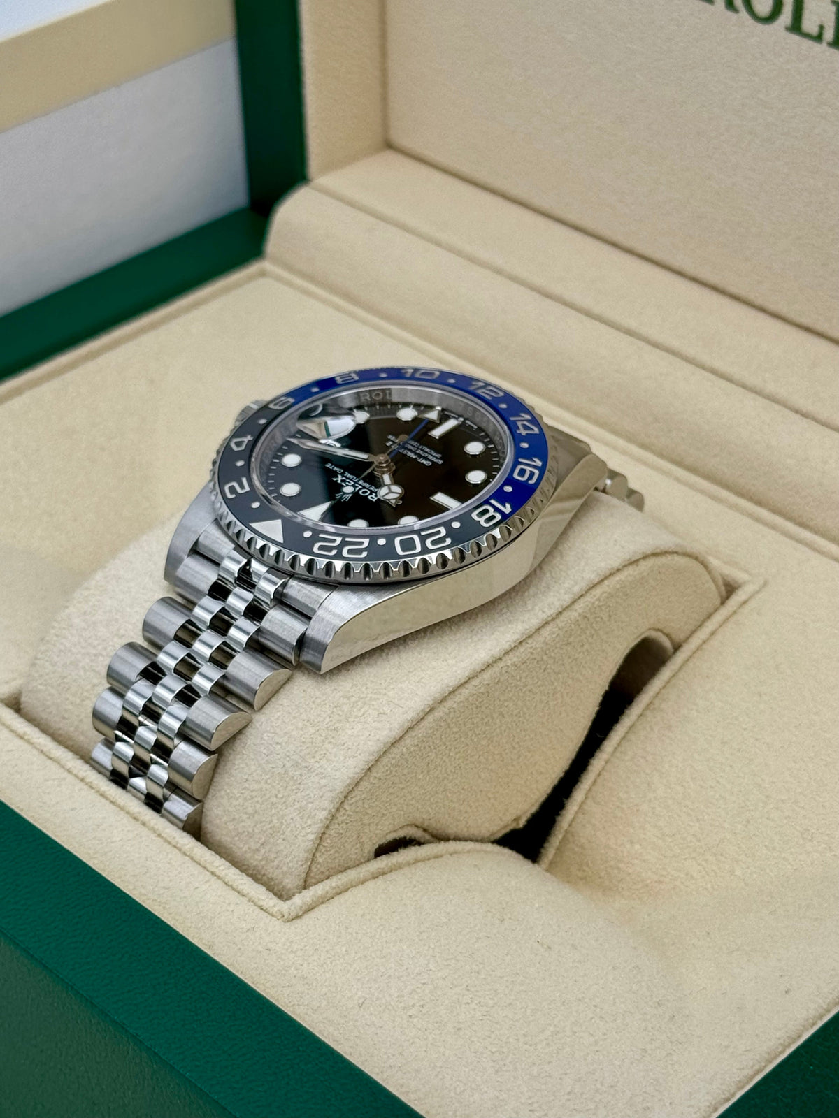 2022 Rolex GMT-Master II "Batgirl" 40mm 126710BLNR Jubilee Black Dial