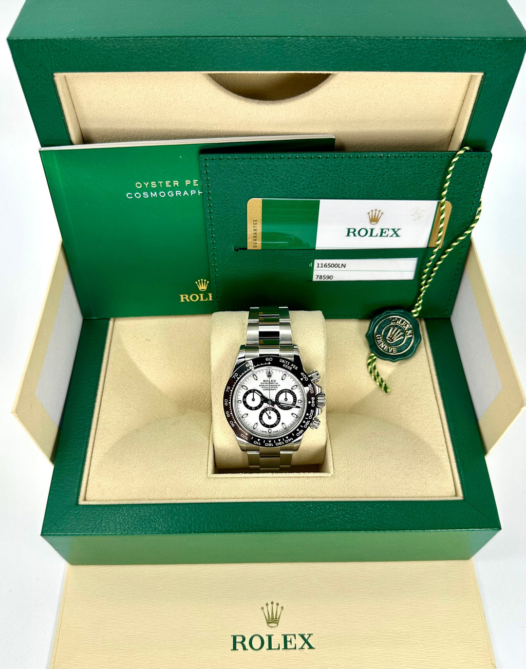 2019 Rolex Daytona 40mm 116500LN Stainless Steel Panda Dial