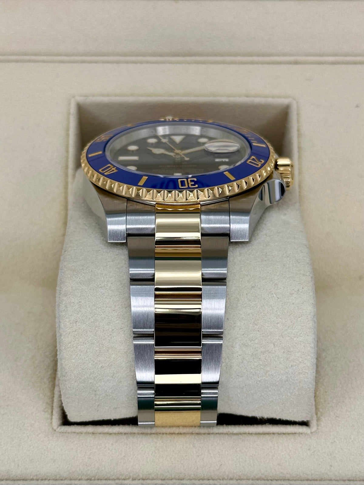 2019 Rolex Submariner "Bluesy" 40mm 116613LB Two-Tone Blue Dial