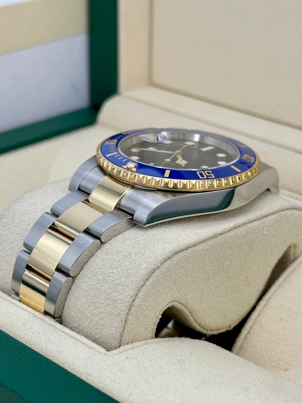 2019 Rolex Submariner "Bluesy" 40mm 116613LB Two-Tone Blue Dial
