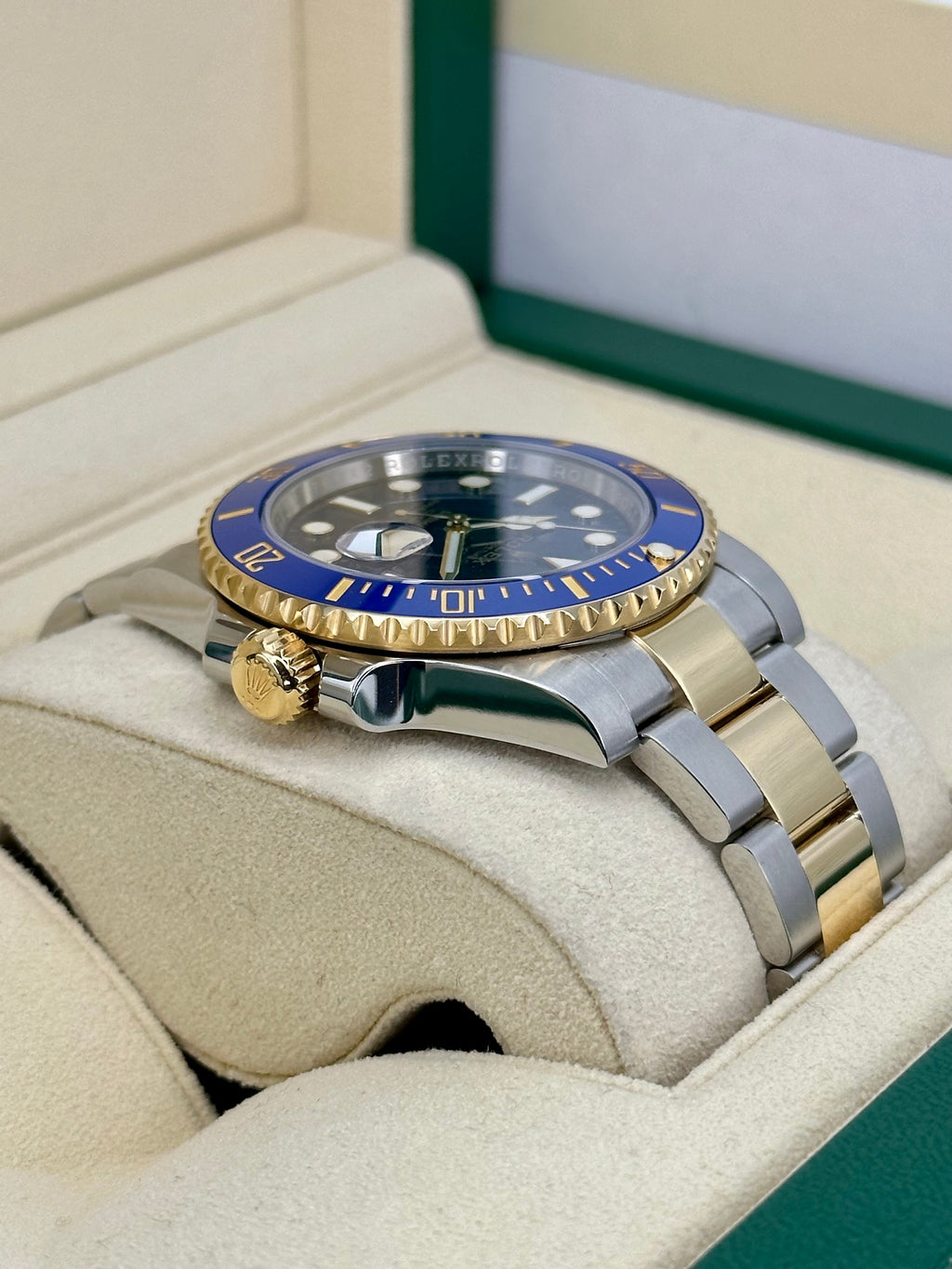 2019 Rolex Submariner "Bluesy" 40mm 116613LB Two-Tone Blue Dial