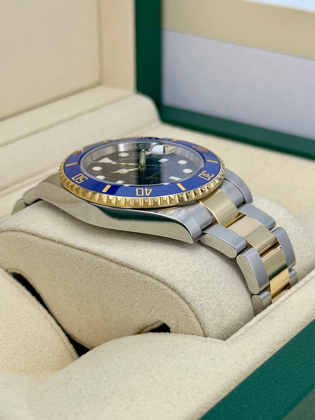 2019 Rolex Submariner "Bluesy" 40mm 116613LB Two-Tone Blue Dial
