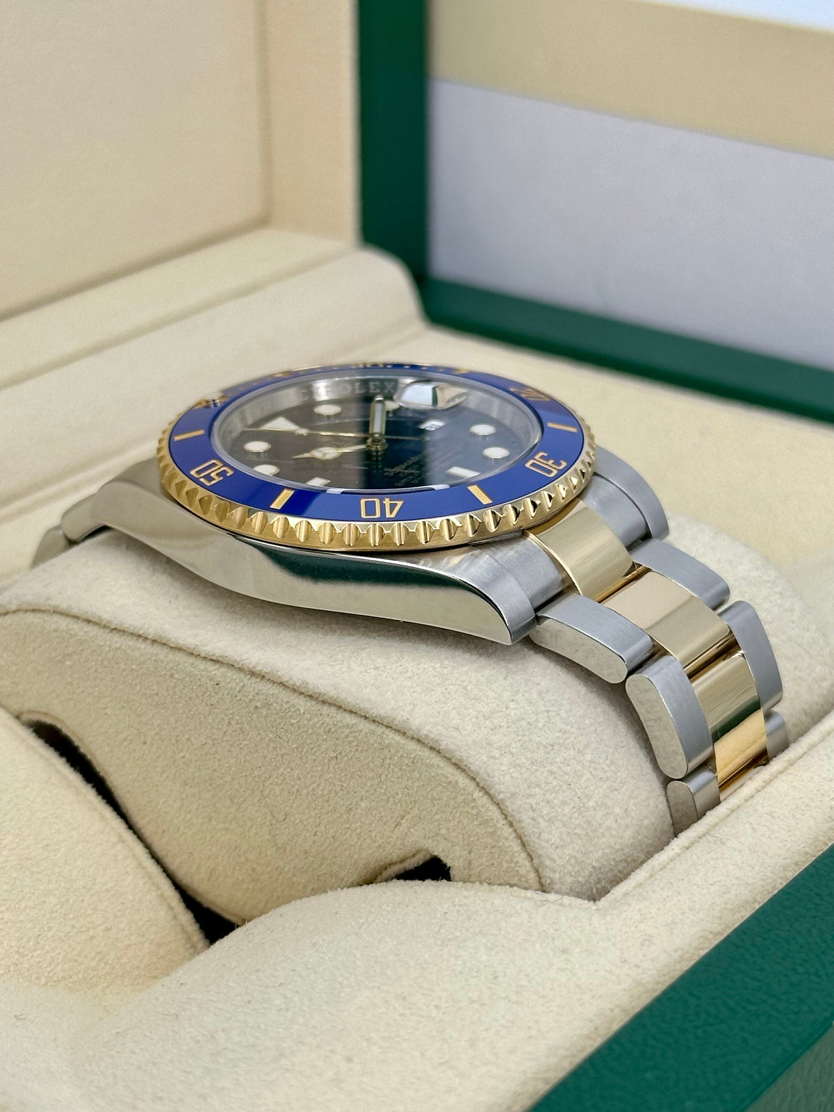 2019 Rolex Submariner "Bluesy" 40mm 116613LB Two-Tone Blue Dial