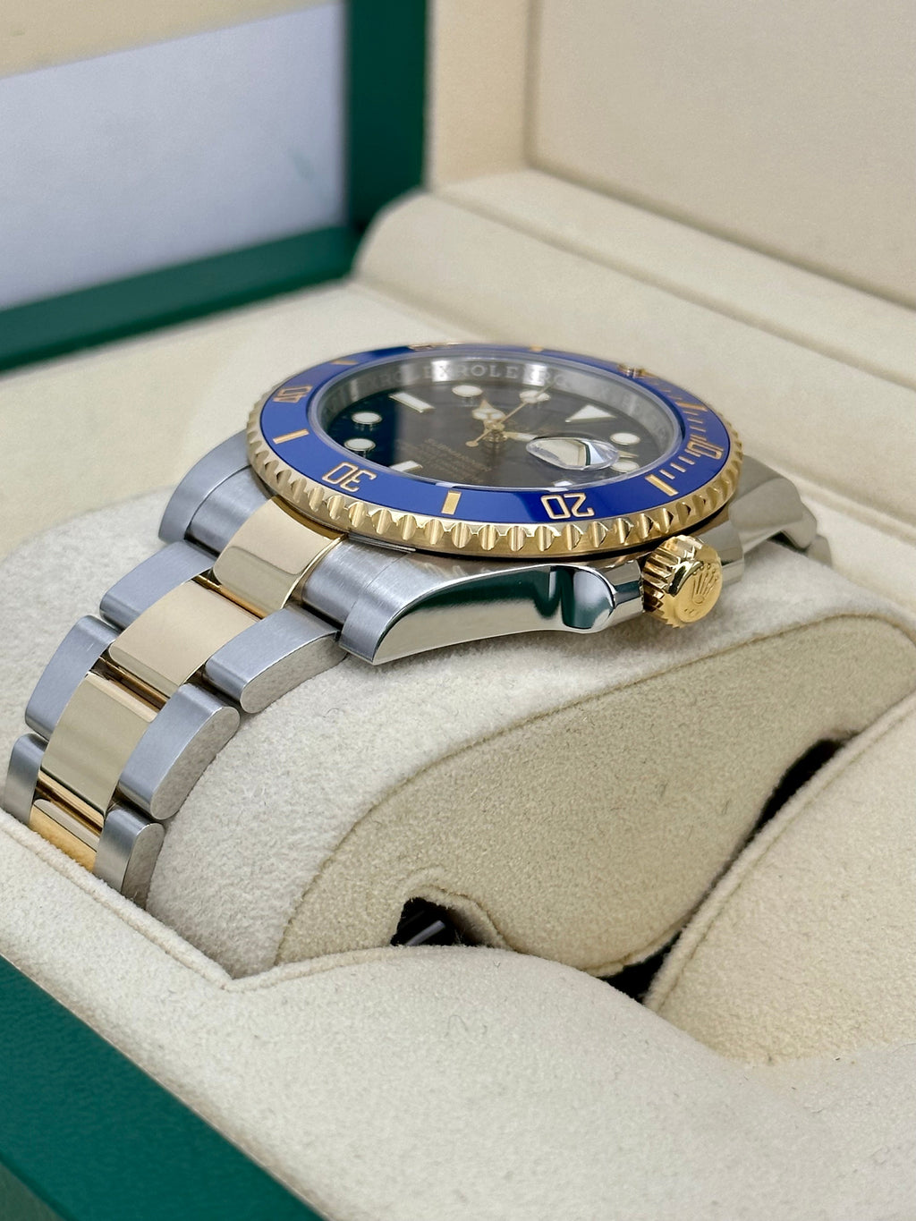 2019 Rolex Submariner "Bluesy" 40mm 116613LB Two-Tone Blue Dial