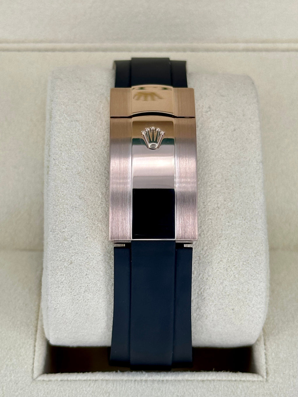 2022 Rolex Sky-Dweller 42mm 326235 Rose Gold Oysterflex Chocolate Dial