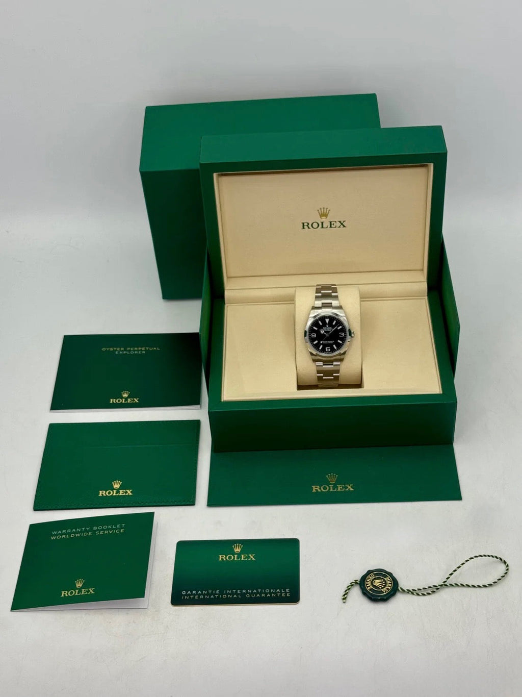 NEW 2026 Rolex Explorer 36mm 124270 Stainless Steel Black Dial