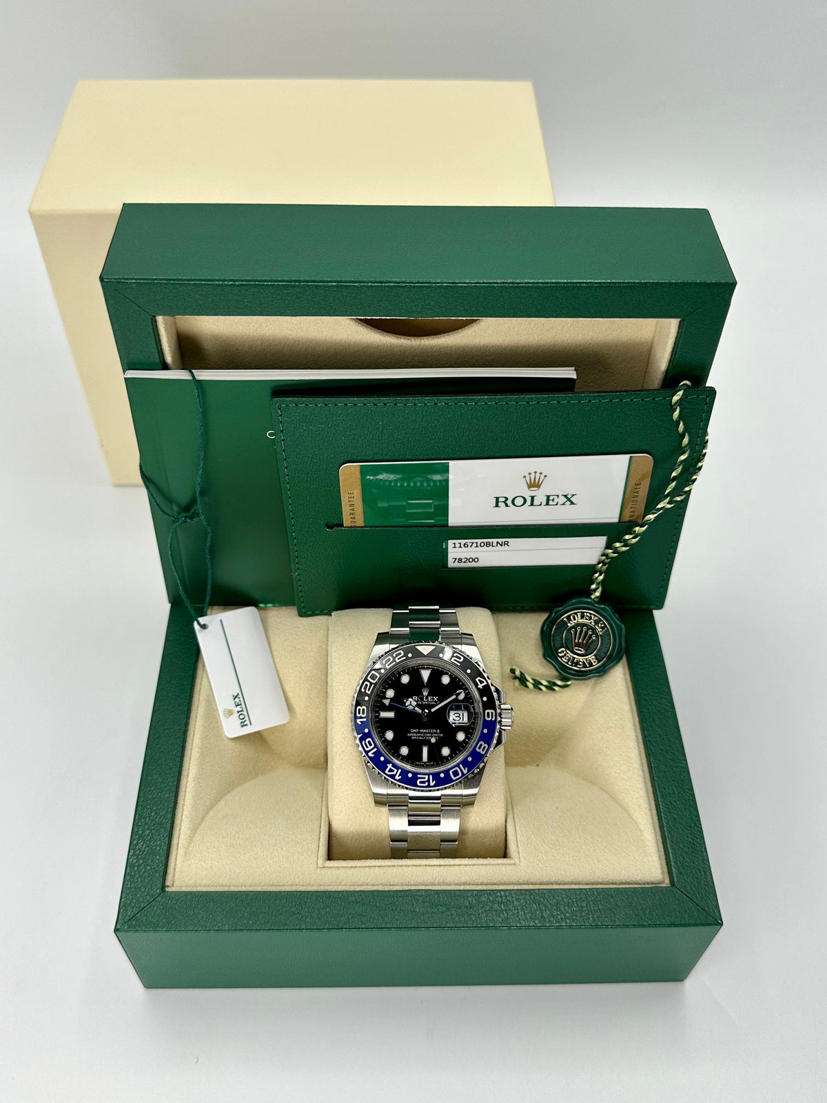 2017 Rolex GMT-Master II "Batman" 40mm 116710BLNR Oyster