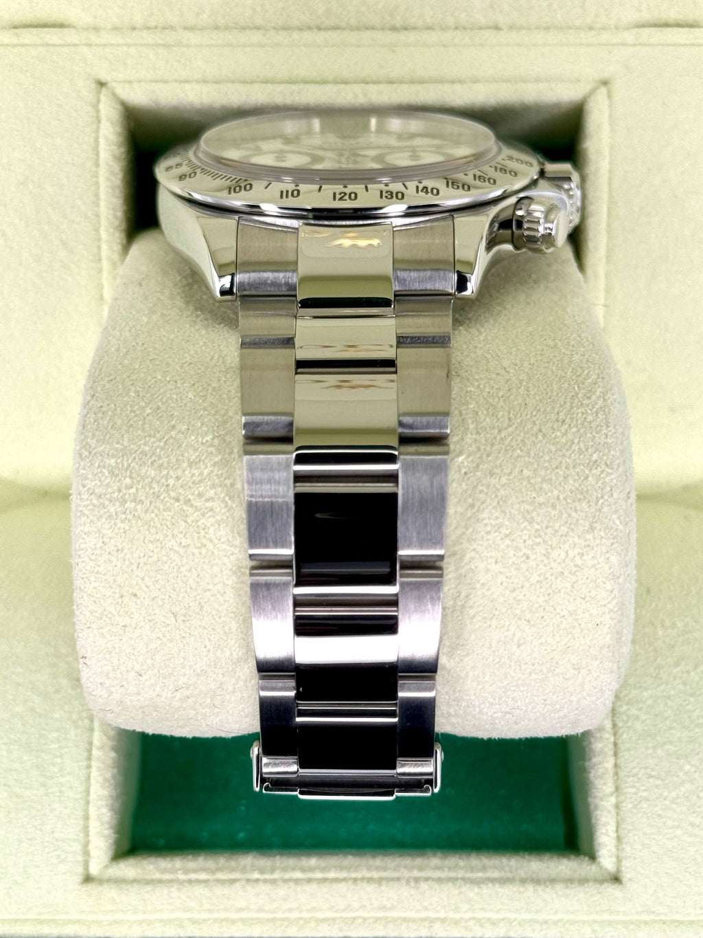 2005 Rolex Daytona 40mm 116520 Stainless Steel White Dial