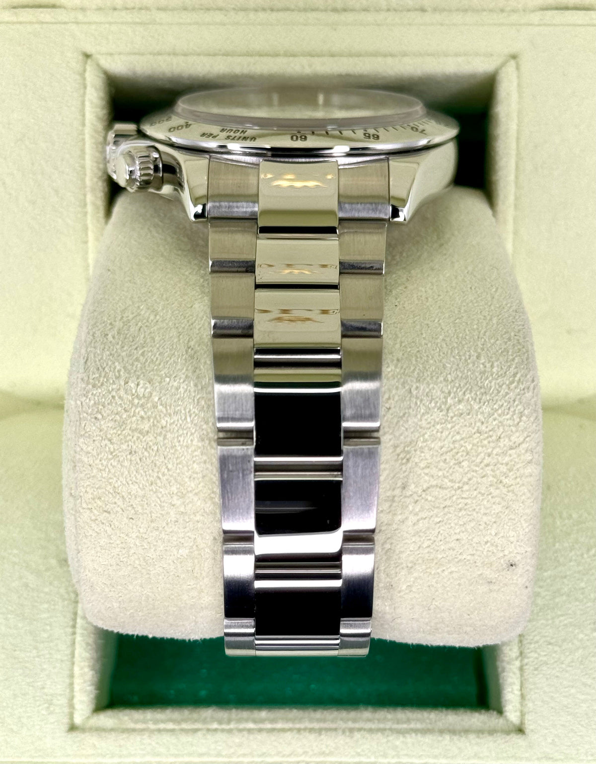 2005 Rolex Daytona 40mm 116520 Stainless Steel White Dial