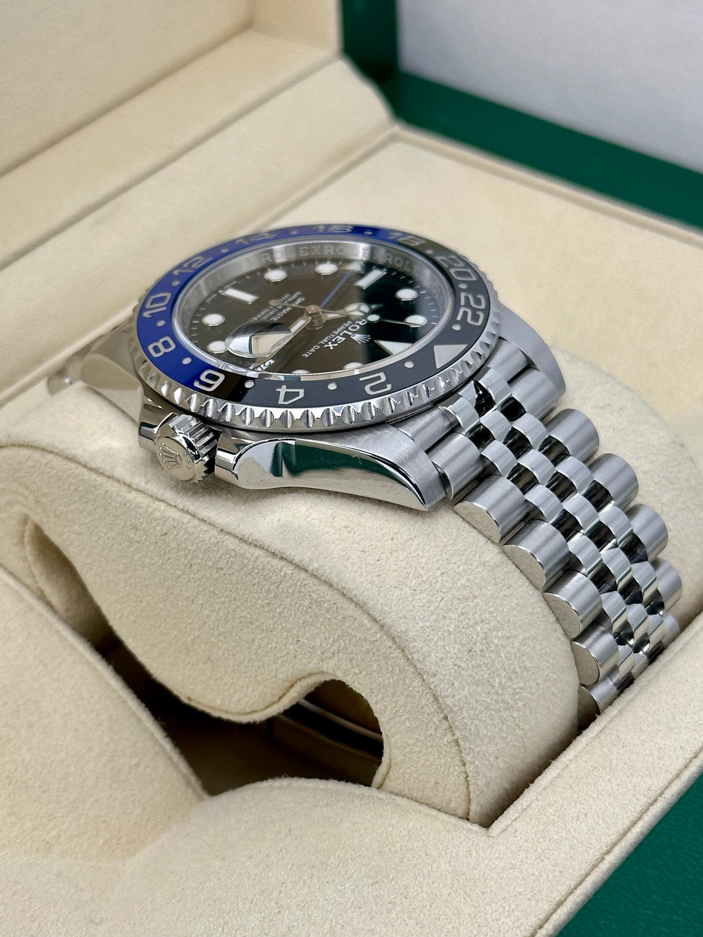2019 Rolex GMT-Master II “Batgirl” 40mm 126710BLNR Jubilee Black Dial