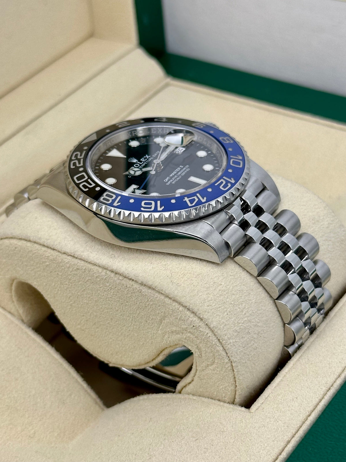 2019 Rolex GMT-Master II “Batgirl” 40mm 126710BLNR Jubilee Black Dial