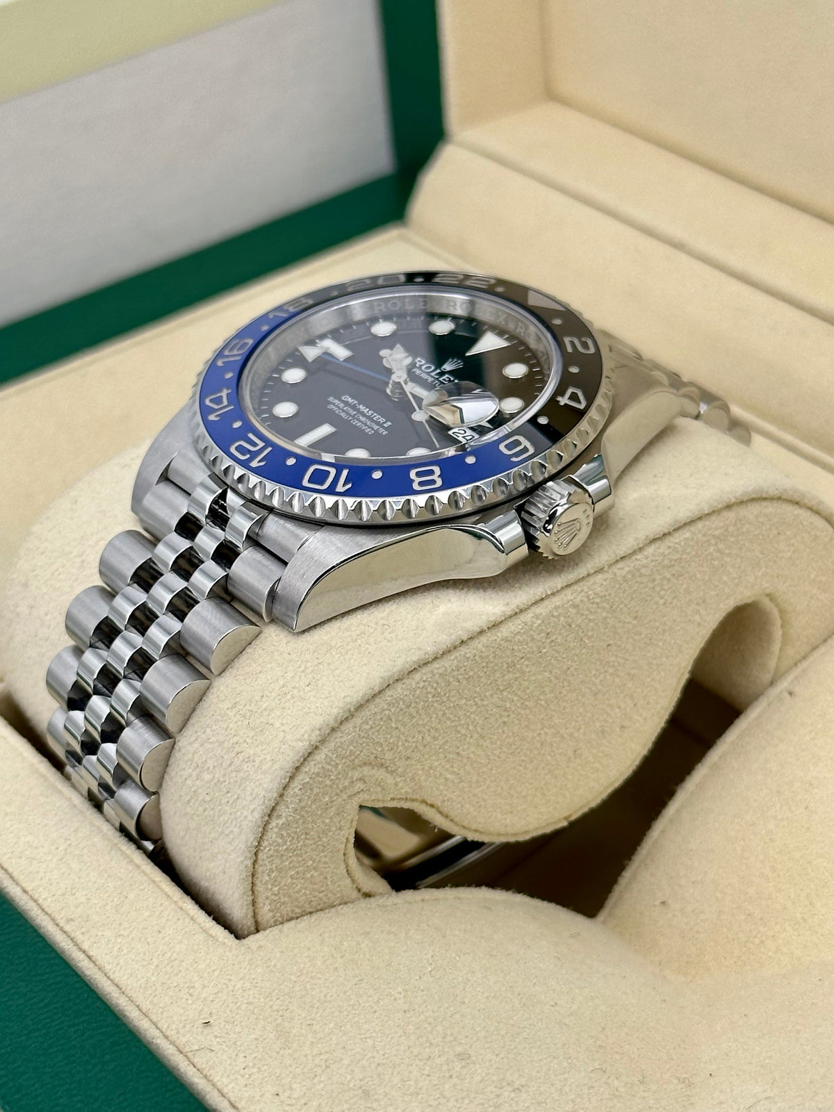 2019 Rolex GMT-Master II “Batgirl” 40mm 126710BLNR Jubilee Black Dial