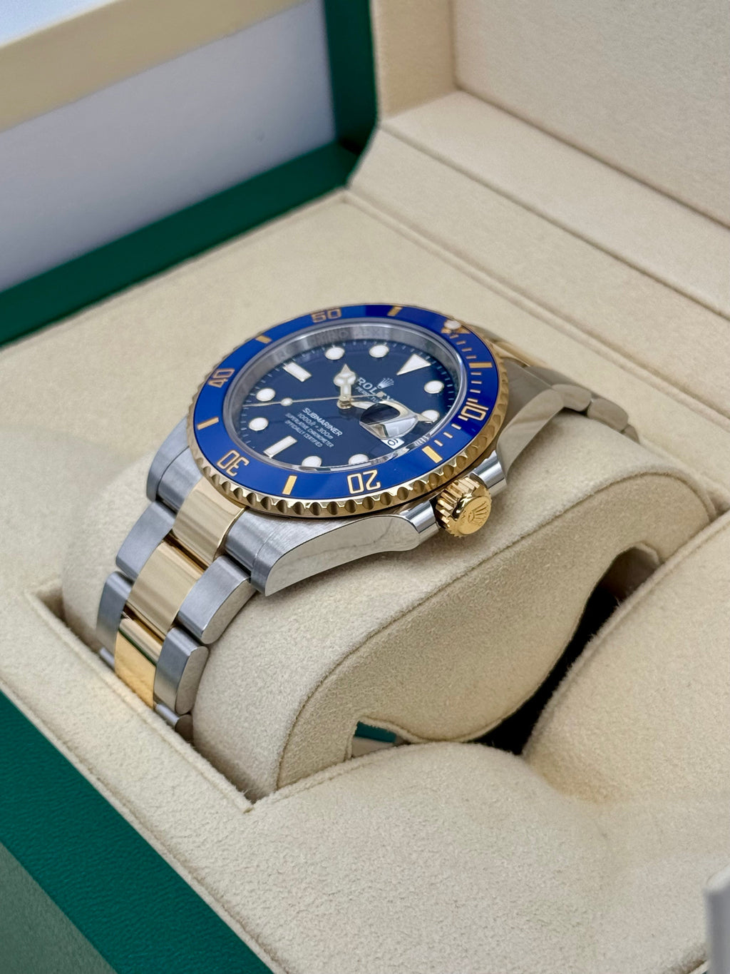 2024 Rolex Submariner "Bluesy" 41mm 126613LB Two-Tone Blue Dial