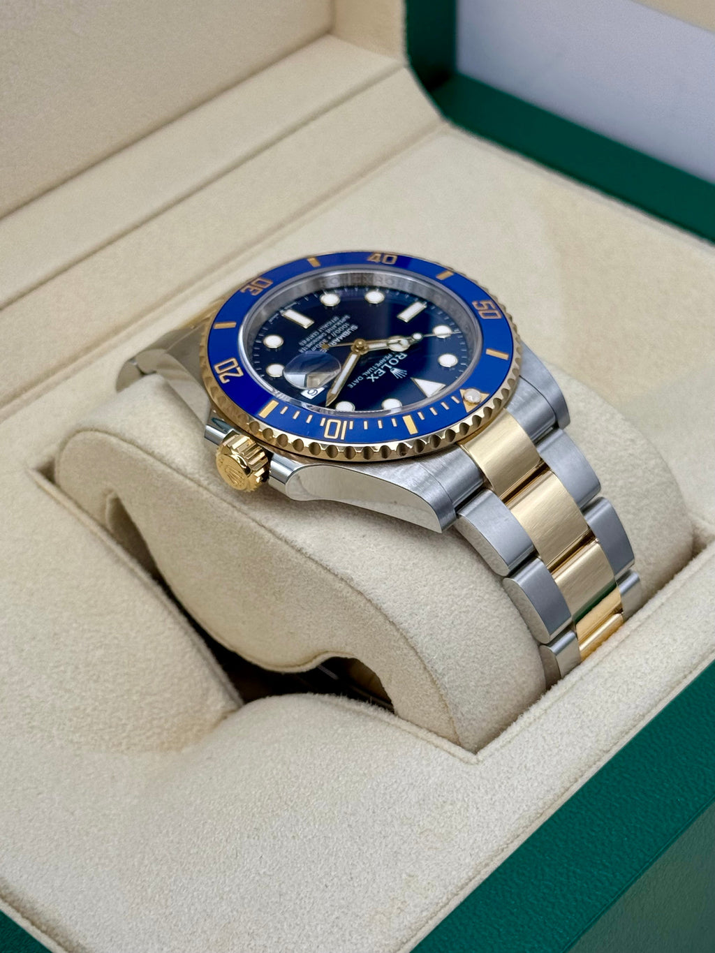 2024 Rolex Submariner "Bluesy" 41mm 126613LB Two-Tone Blue Dial