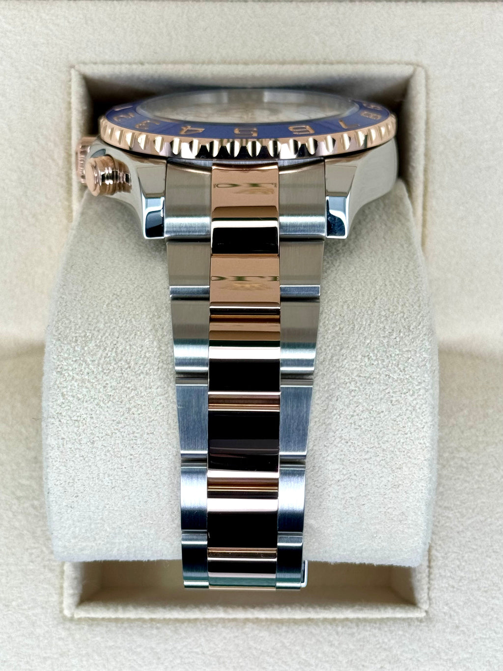 2018 Rolex Yacht-Master II 44mm 116681 Two-Tone White Dial