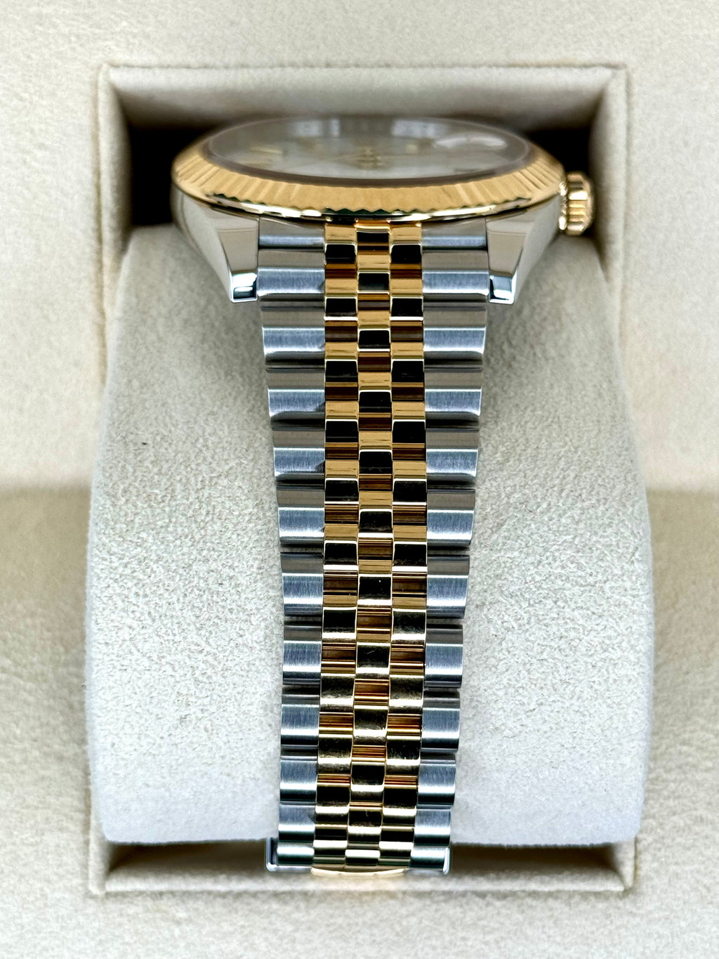 2023 Rolex Datejust 41mm 126333 Two-Tone Jubilee White Dial