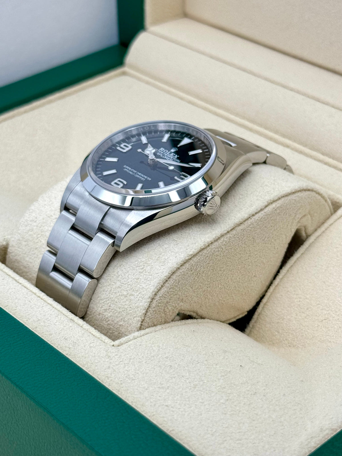 NEW 2026 Rolex Explorer 36mm 124270 Stainless Steel Black Dial