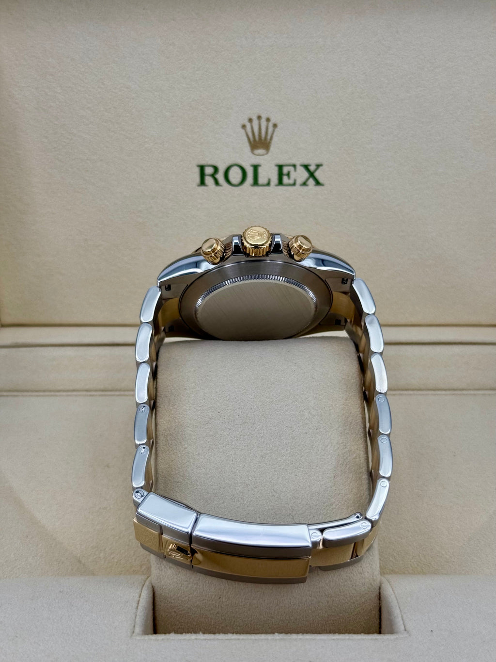 2016 Rolex Daytona 40mm 116523 White Panda Arabic Racing Dial