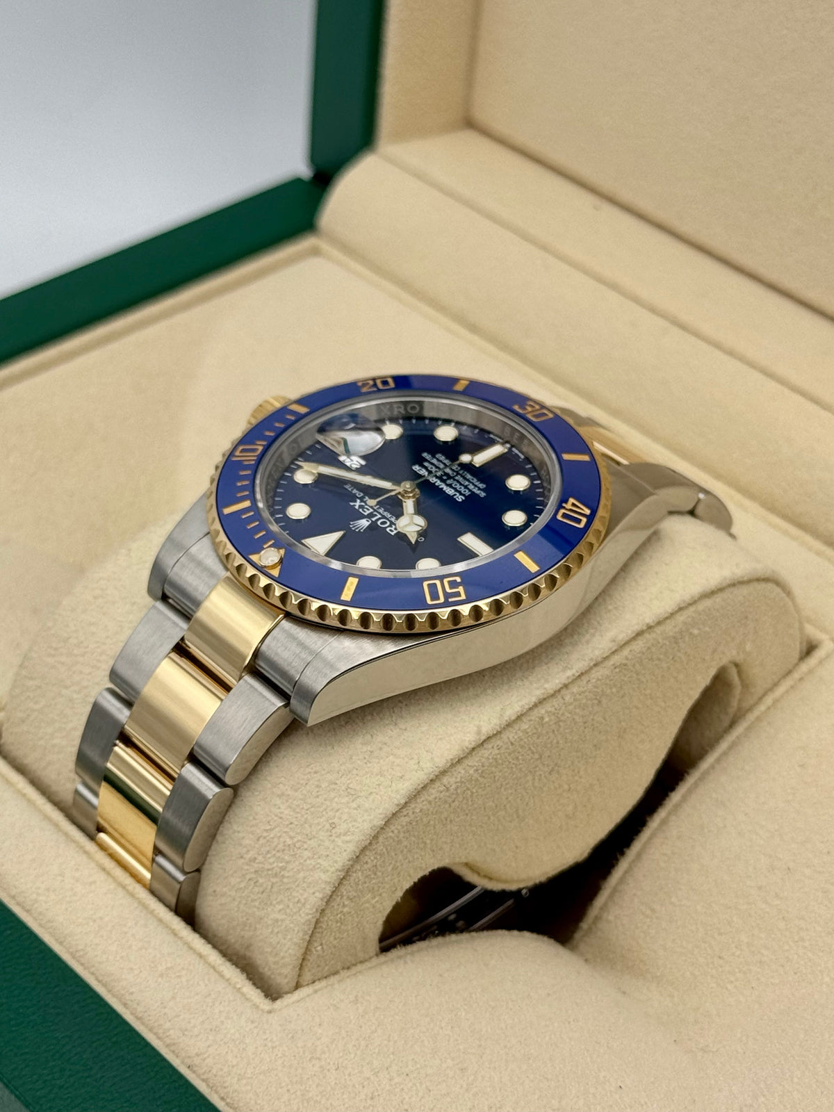 2021 Rolex Submariner "Bluesy" 41mm 126613LB Two-Tone Blue Dial