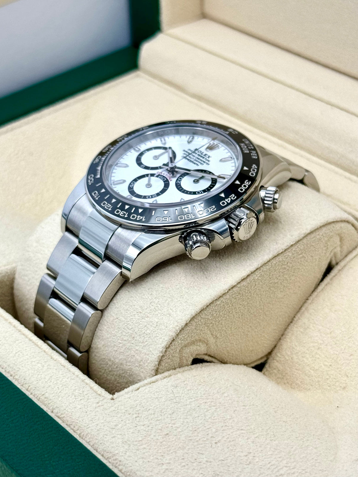 NEW 2024 Rolex Daytona 40mm 126500LN Stainless Steel Panda Dial