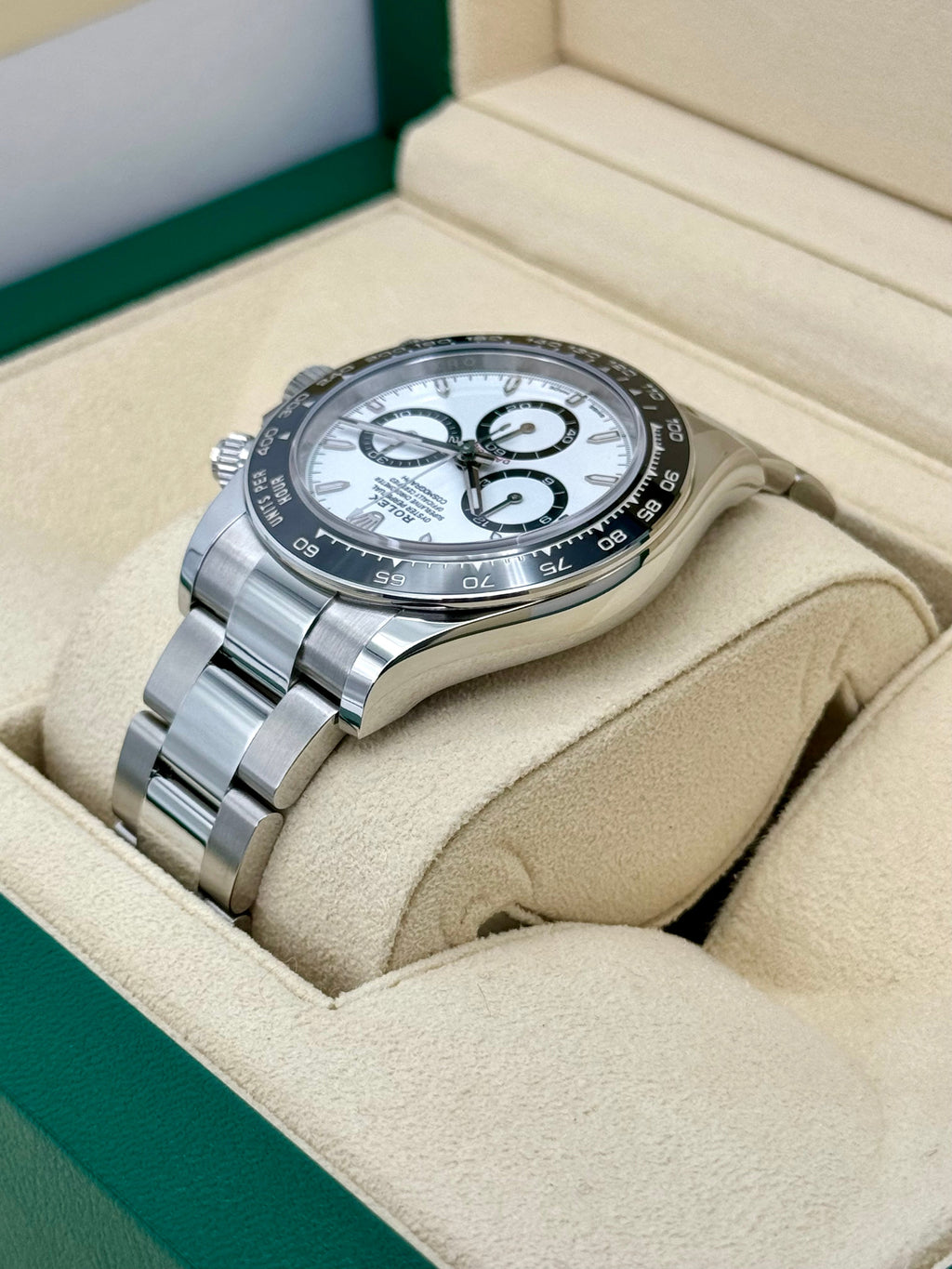 NEW 2024 Rolex Daytona 40mm 126500LN Stainless Steel Panda Dial