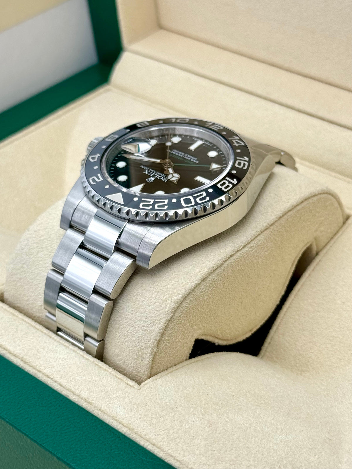 2017 Rolex GMT-Master II 40mm 116710LN Stainless Steel Black Dial