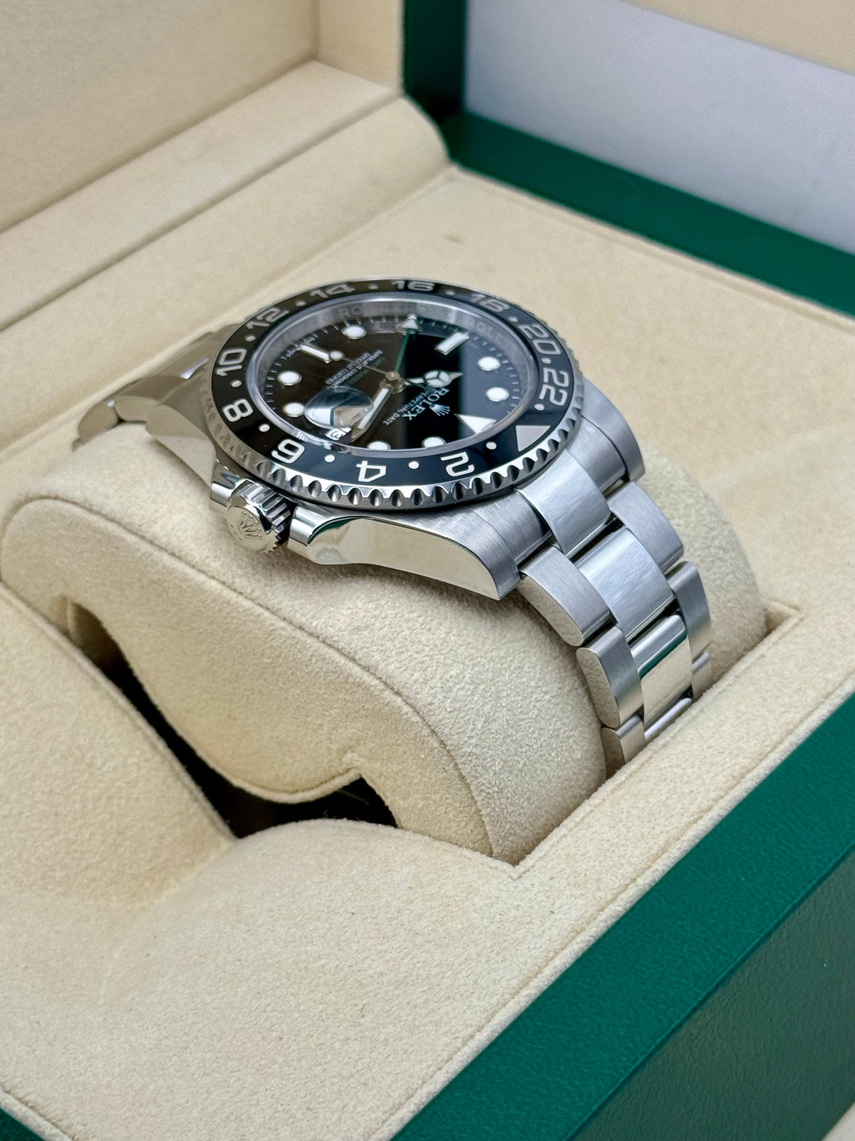 2017 Rolex GMT-Master II 40mm 116710LN Stainless Steel Black Dial