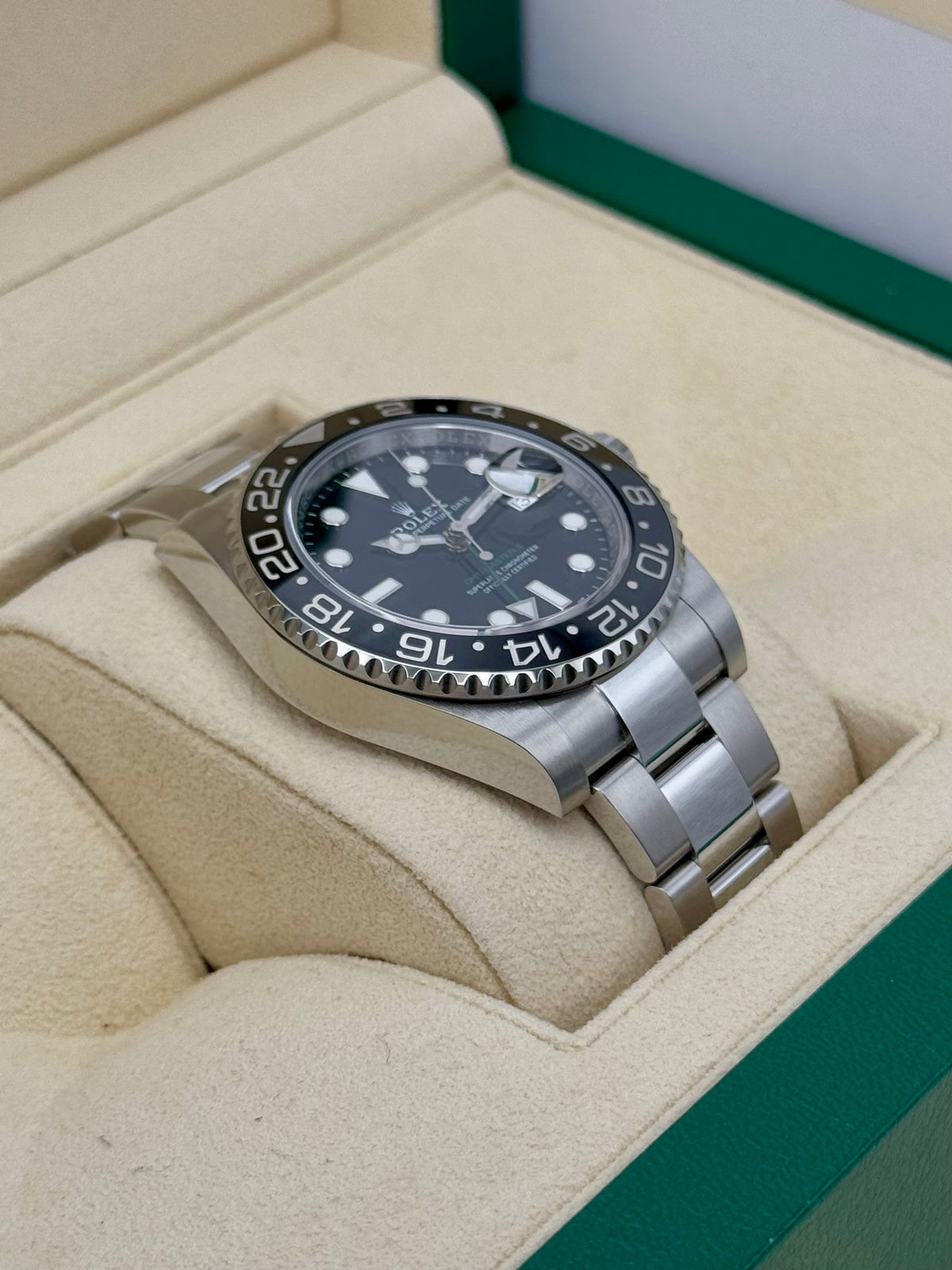 NEW OLD STOCK 2020 Rolex GMT-Master II 40mm 116710LN Black Dial