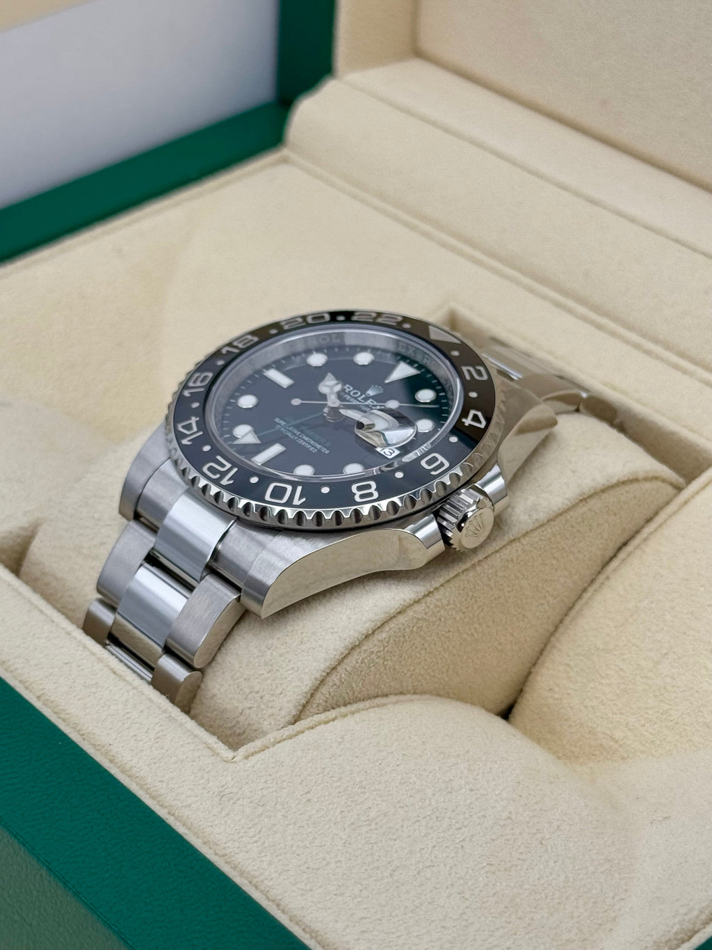 NEW OLD STOCK 2020 Rolex GMT-Master II 40mm 116710LN Black Dial