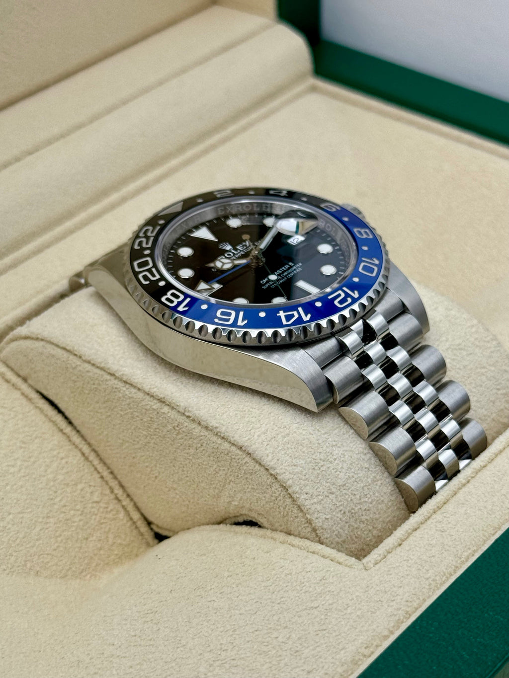 2022 Rolex GMT-Master II "Batgirl" 40mm 126710BLNR Jubilee Black Dial