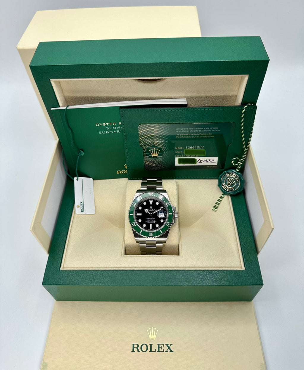 NEW 2022 Rolex Submariner “Starbucks” 41mm 126610LV Black Dial