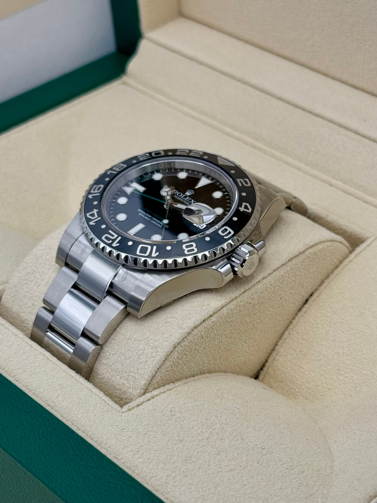 NEW OLD STOCK 2016 Rolex GMT-Master II 40mm 116710LN Black Dial
