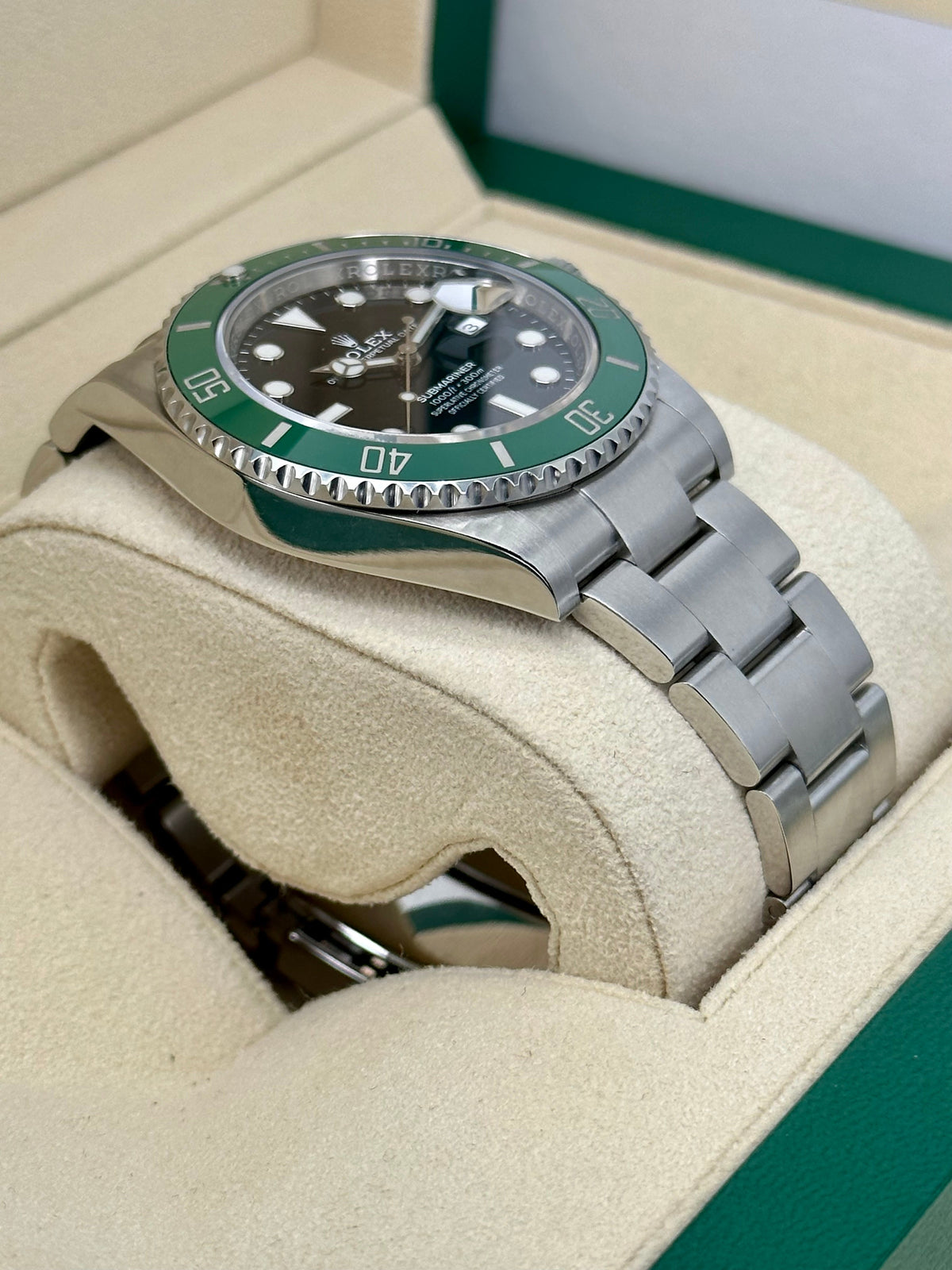 2022 Rolex Submariner “Starbucks” 41mm 126610LV Black Dial