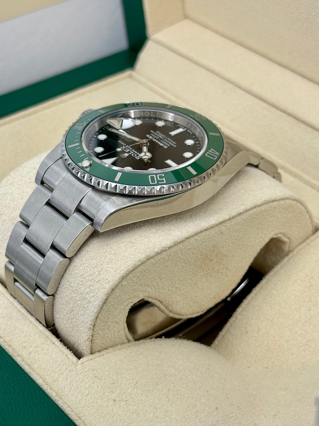 2022 Rolex Submariner “Starbucks” 41mm 126610LV Black Dial