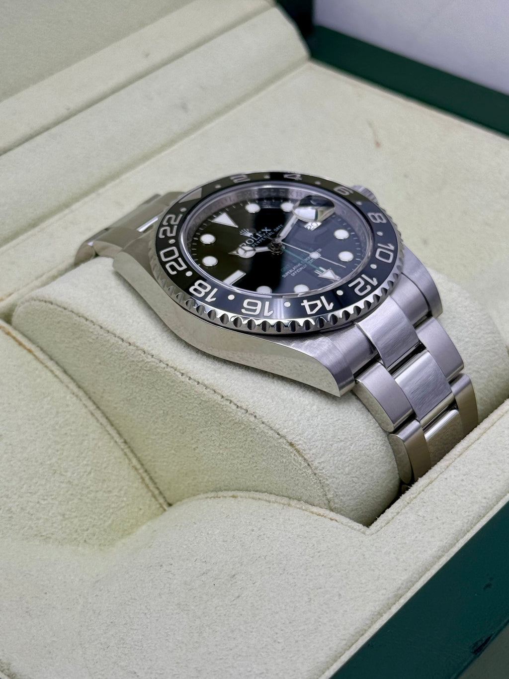2012 Rolex GMT-Master II 40mm 116710LN Stainless Steel Black Dial
