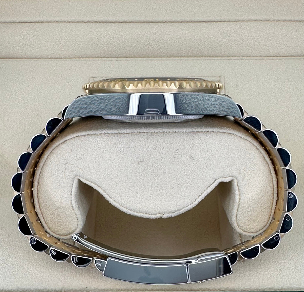 2023 Rolex GMT-Master II 40mm 126713GRNR Two-Tone Jubilee Black Dial