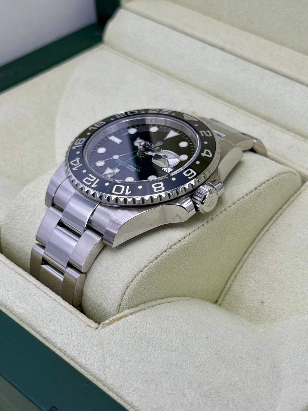 2012 Rolex GMT-Master II 40mm 116710LN Stainless Steel Black Dial