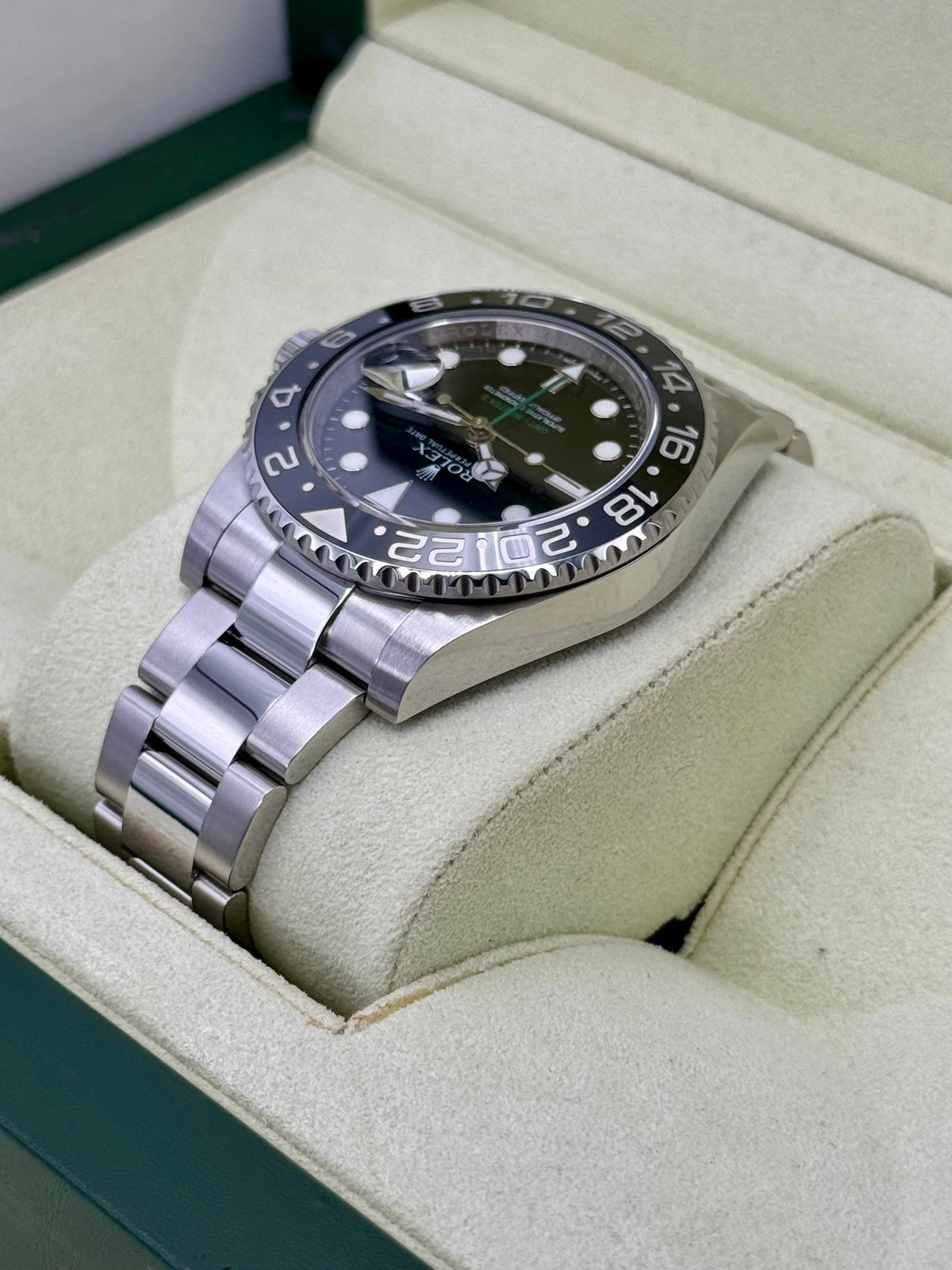 2012 Rolex GMT-Master II 40mm 116710LN Stainless Steel Black Dial