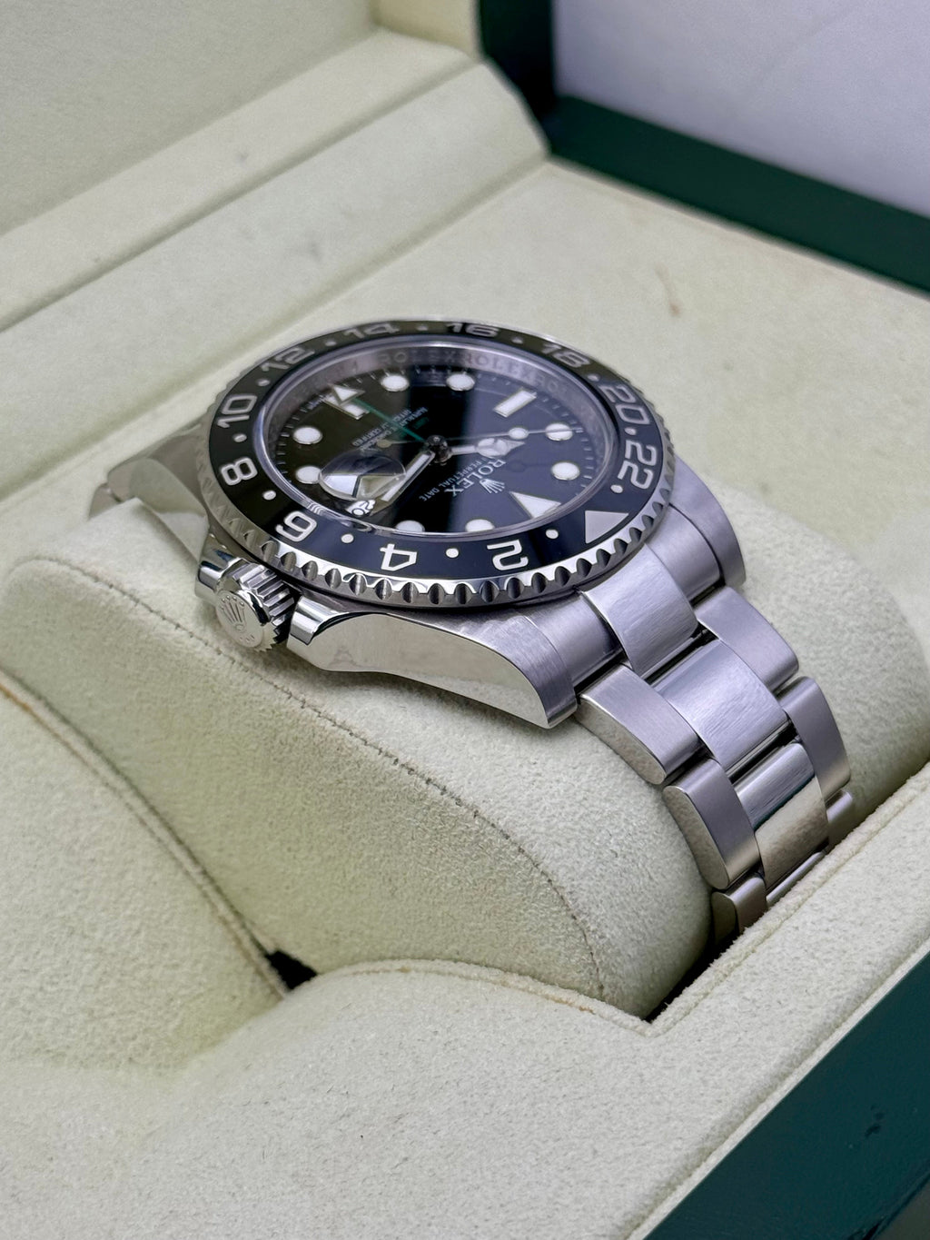 2012 Rolex GMT-Master II 40mm 116710LN Stainless Steel Black Dial