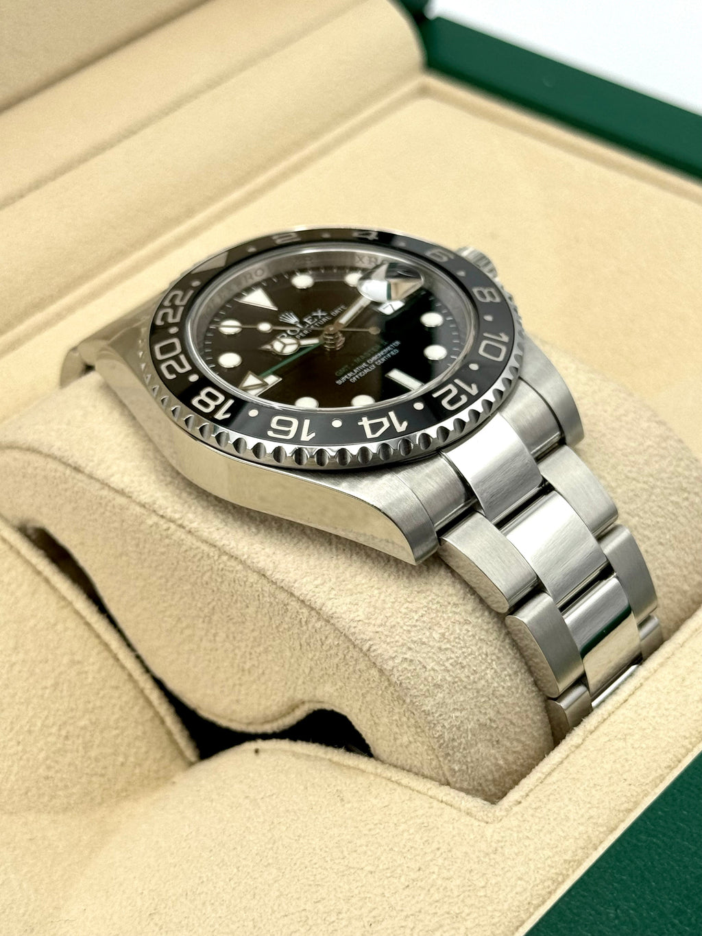 2012 Rolex GMT-Master II 40mm 116710LN Stainless Steel Black Dial