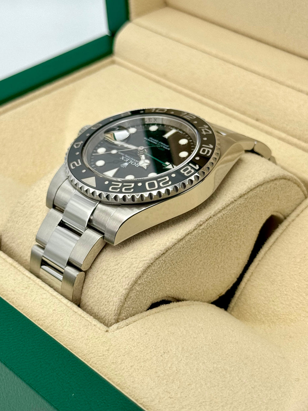 2012 Rolex GMT-Master II 40mm 116710LN Stainless Steel Black Dial