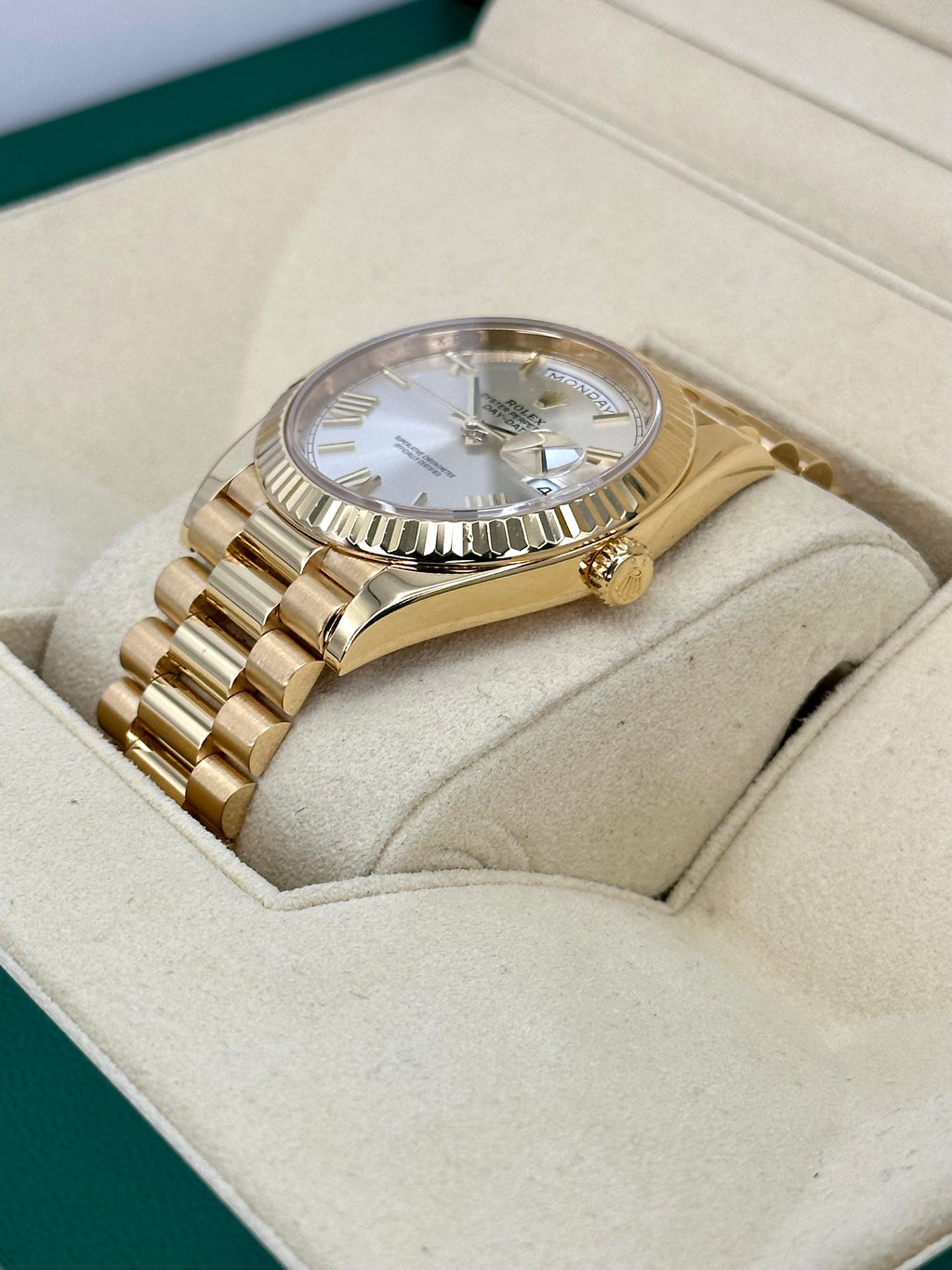 2017 Rolex Day-Date 40mm 228238 Presidential Sundust Dial