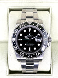 2012 Rolex GMT-Master II 40mm 116710LN Stainless Steel Black Dial