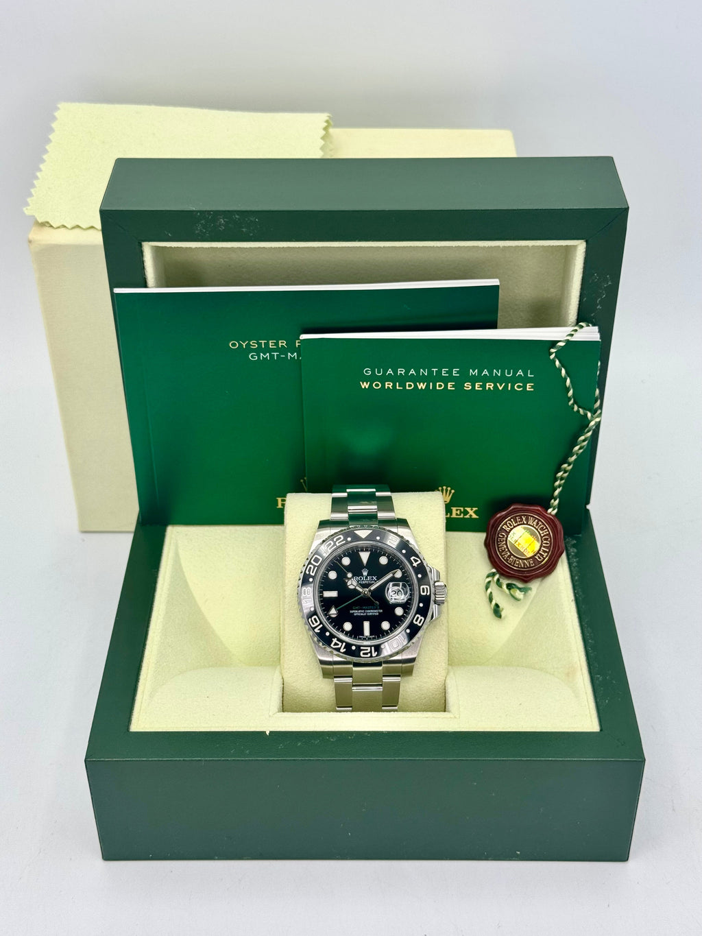 Rolex GMT-Master II 40mm 116710LN Stainless Steel Black Dial