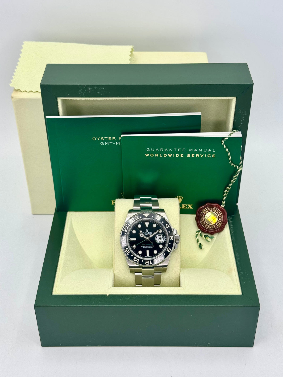 Rolex GMT-Master II 40mm 116710LN Stainless Steel Black Dial