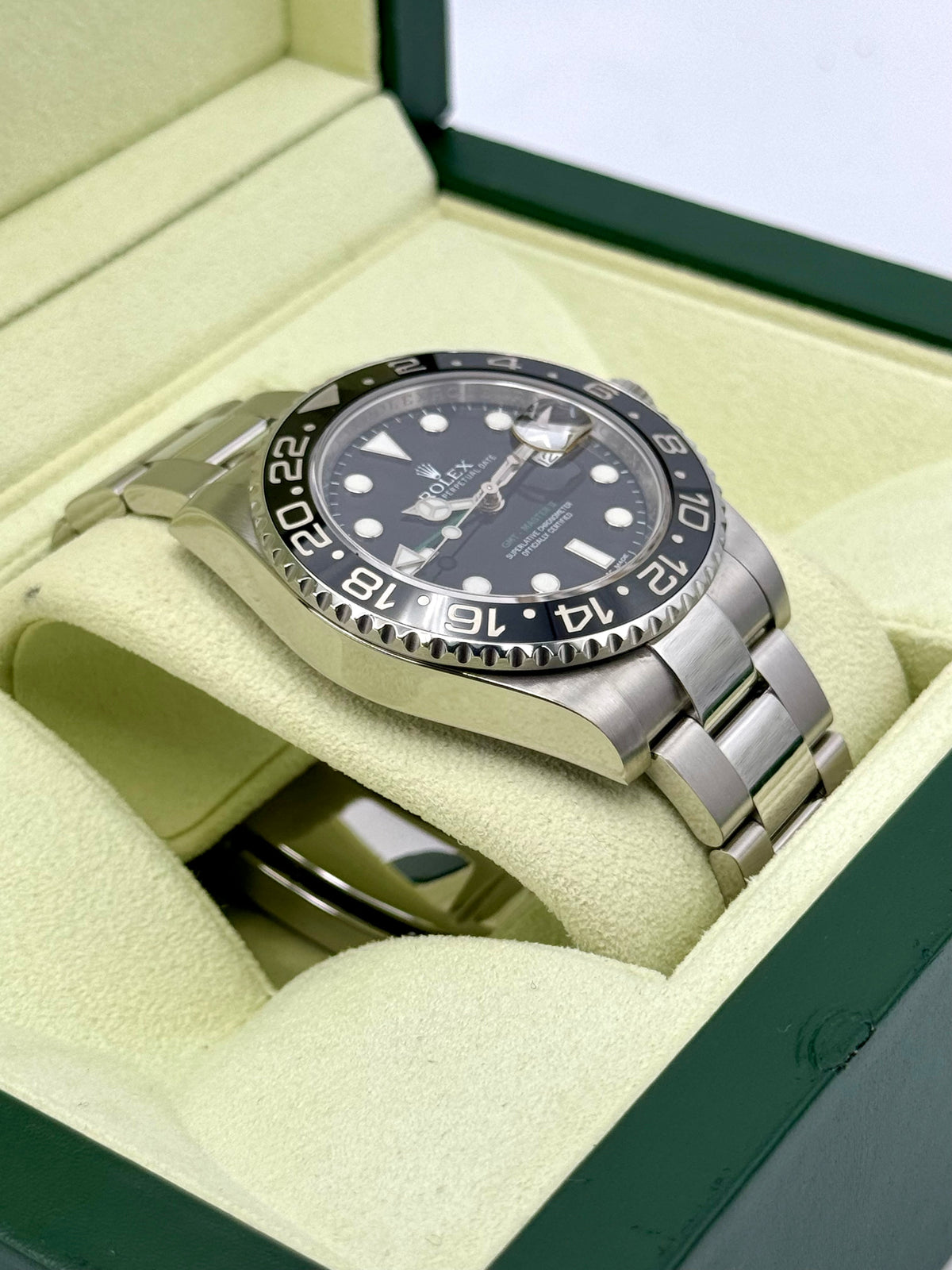 2012 Rolex GMT-Master II 40mm 116710LN Stainless Steel Black Dial