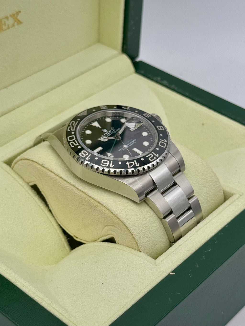Rolex GMT-Master II 40mm 116710LN Stainless Steel Black Dial