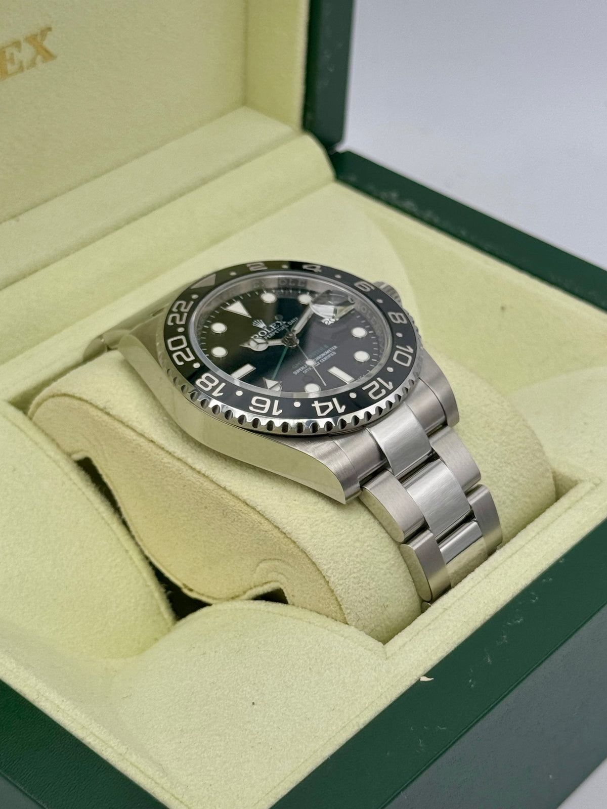 Rolex GMT-Master II 40mm 116710LN Stainless Steel Black Dial