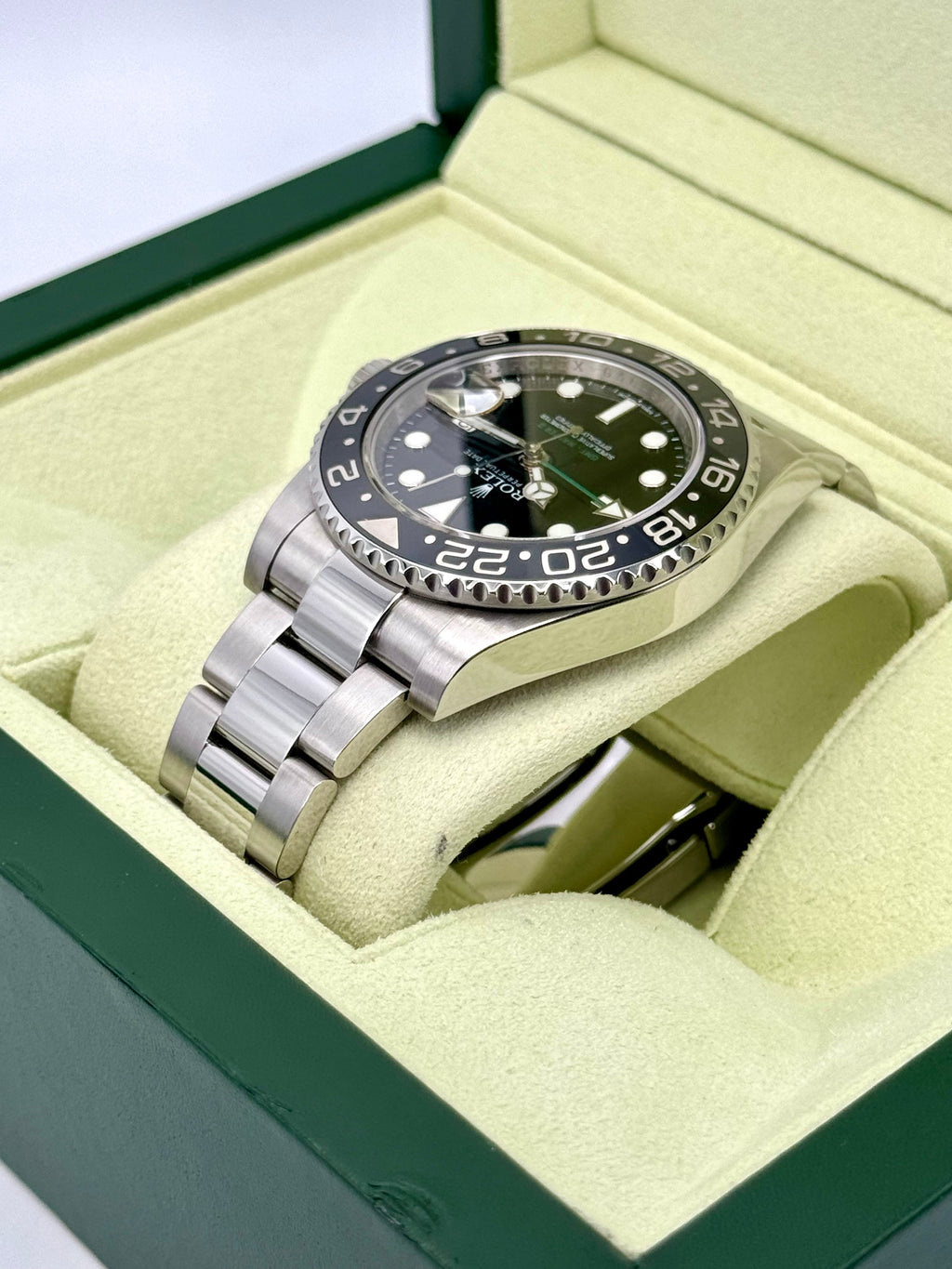 2012 Rolex GMT-Master II 40mm 116710LN Stainless Steel Black Dial